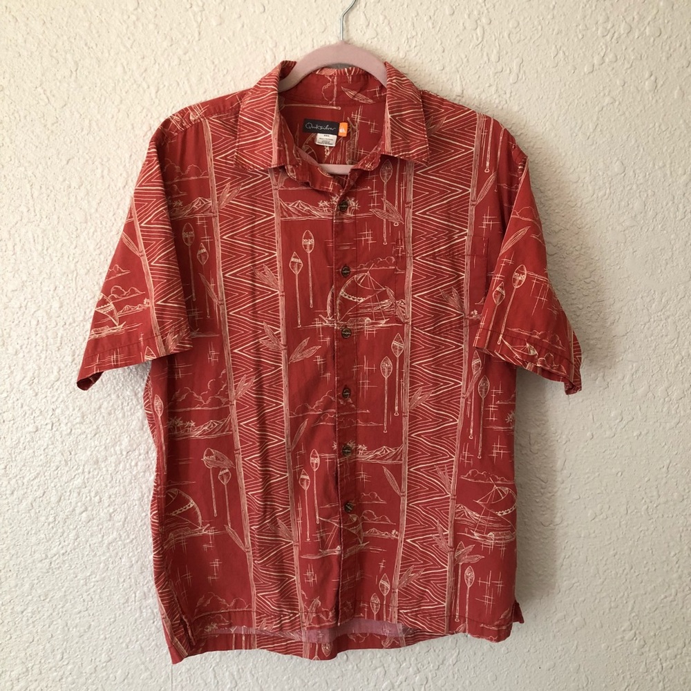QuikSilver Men’s Button Up Shirt